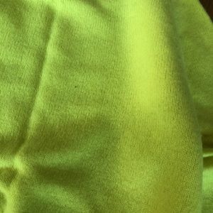 J. Crew crew neck sweater, Small, Neon Yellow